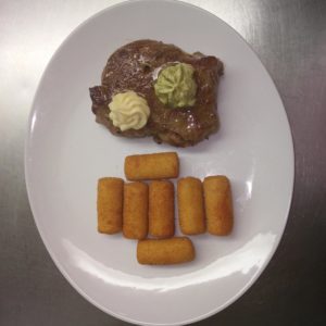 Fleischgerichte vom Rind Rumpsteak