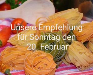 Read more about the article Unsere Empfehlung für Sonntag, den 20. Februar 2022