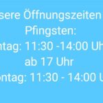 Unsere Empfehlung für Pfingsten